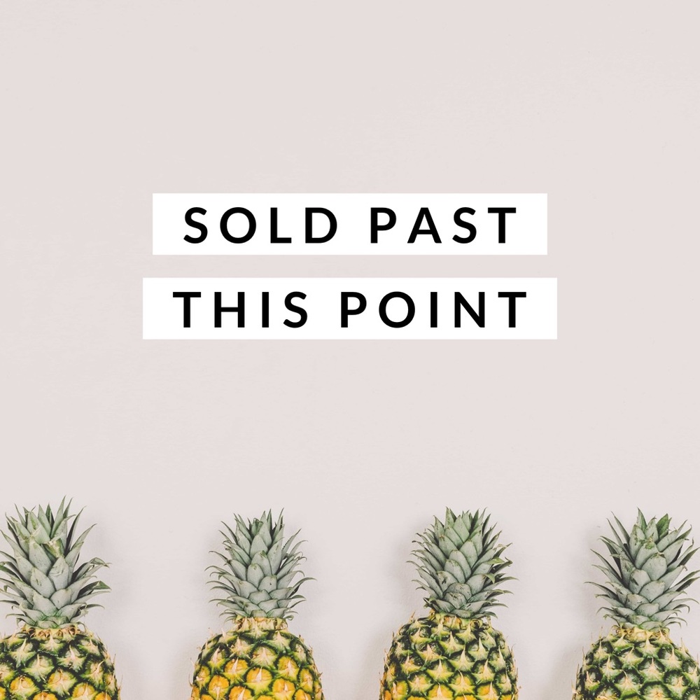 SOLD ITEMS